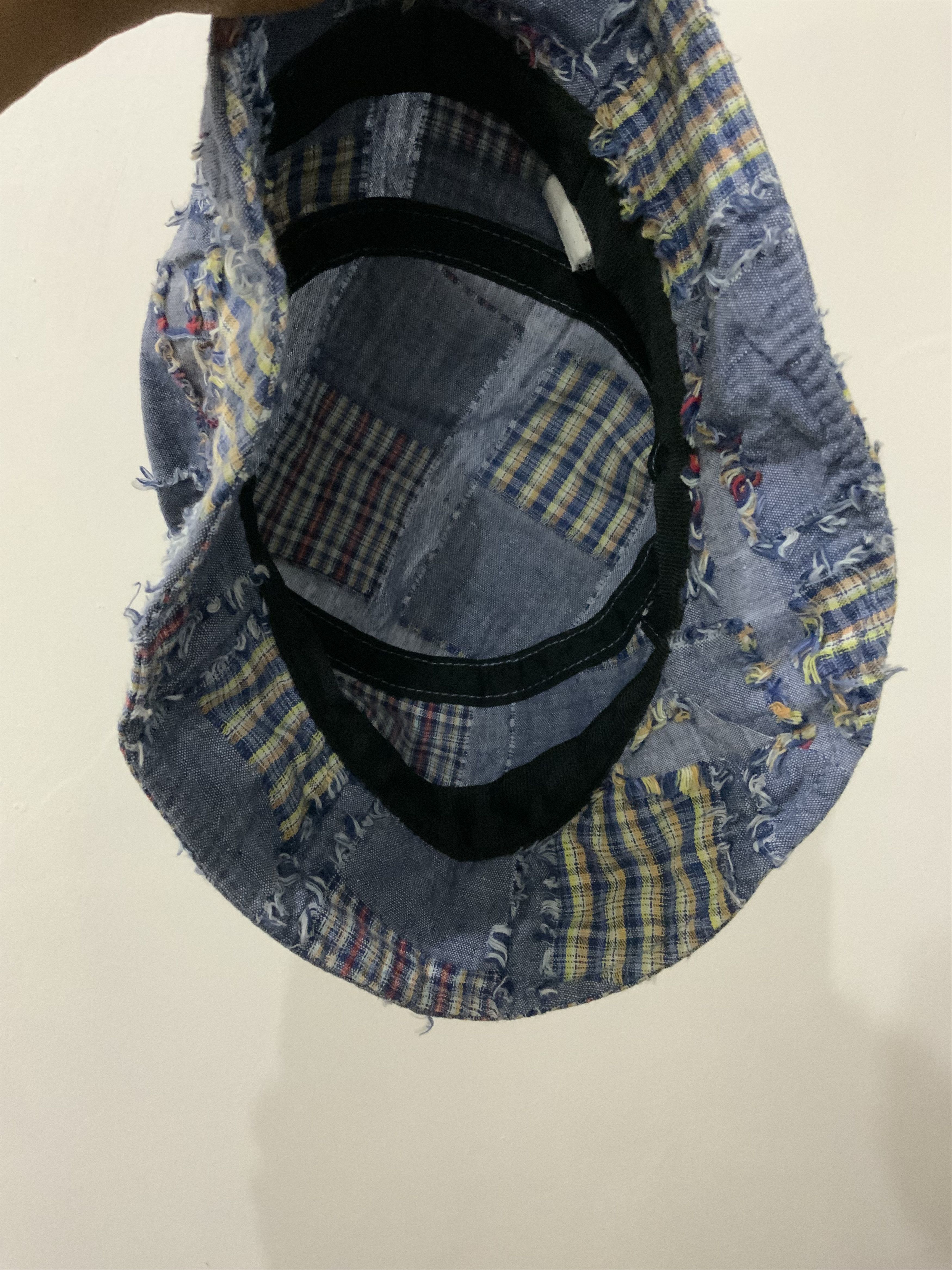 Japanese Brand Patchwork Boro Sashiko Japan Punk Hat Size ONE SIZE - 12 Thumbnail