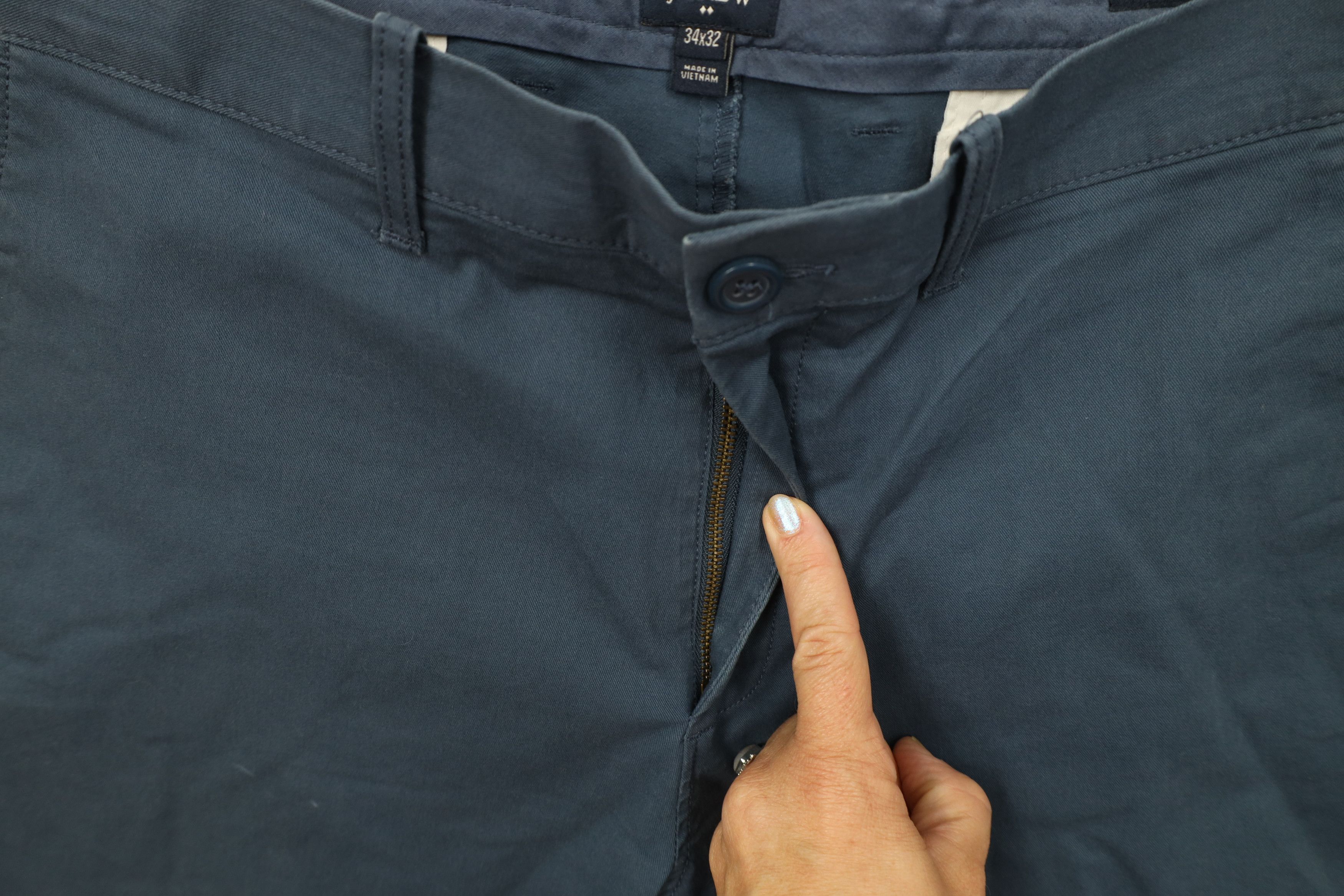 J.Crew J Crew Sutton Flex Straight Leg Chino Pants Trousers Blue Size US 34 / EU 50 - 6 Thumbnail
