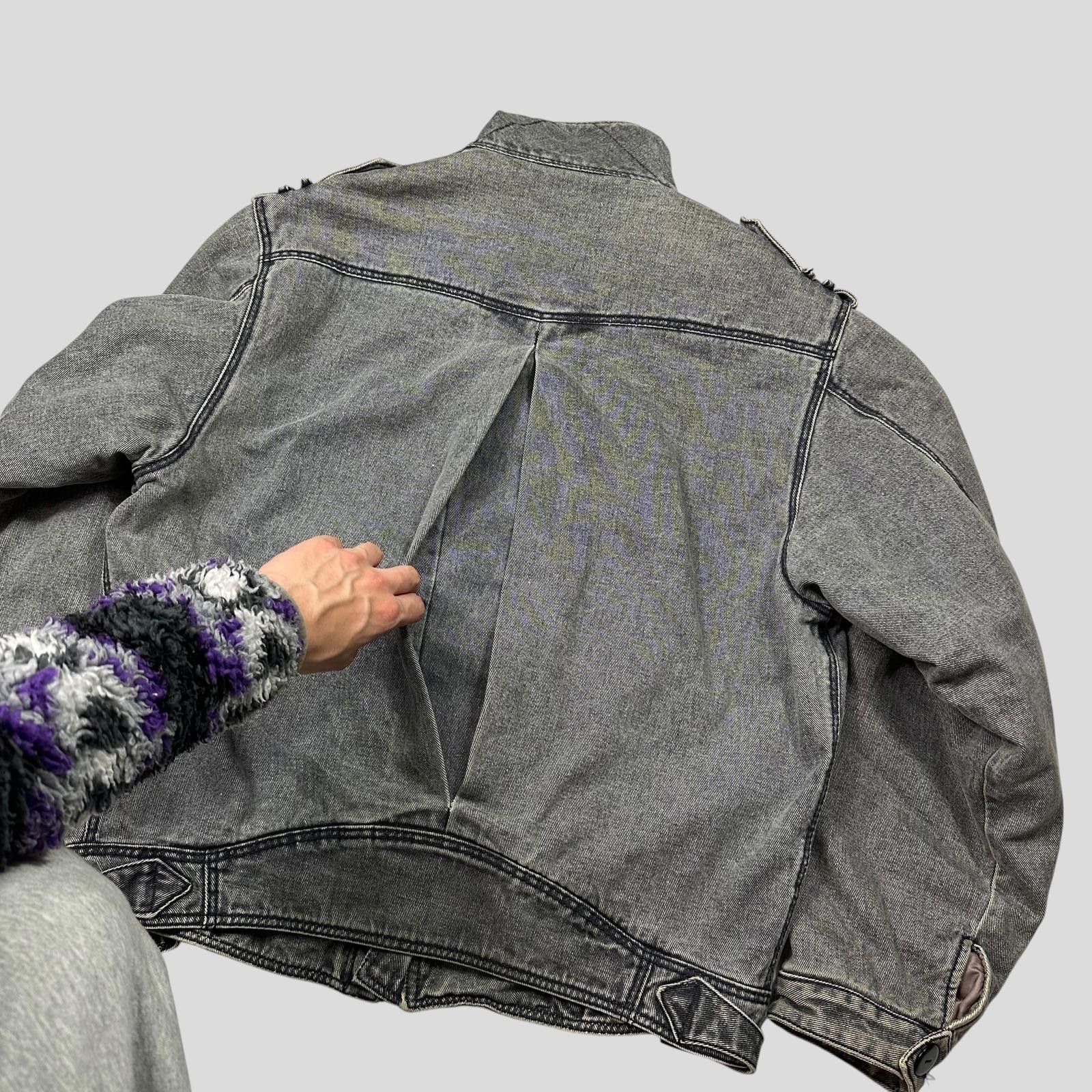 Armani Armani Jeans 1991 Blanket Line Heavy Cotton Work Jacket L/XL Size US XL / EU 56 / 4 - 6 Thumbnail