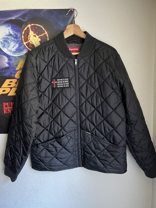 Supreme nothing shop to hide jacket