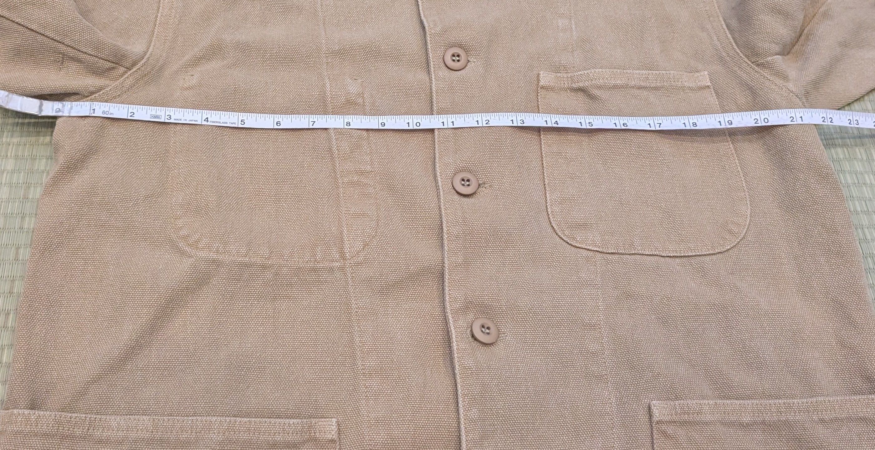Jungmaven NWT Jungmaven Tamarack Jacket Desert Khaki 100% Hemp Canvas Size US L / EU 52-54 / 3 - 5 Thumbnail