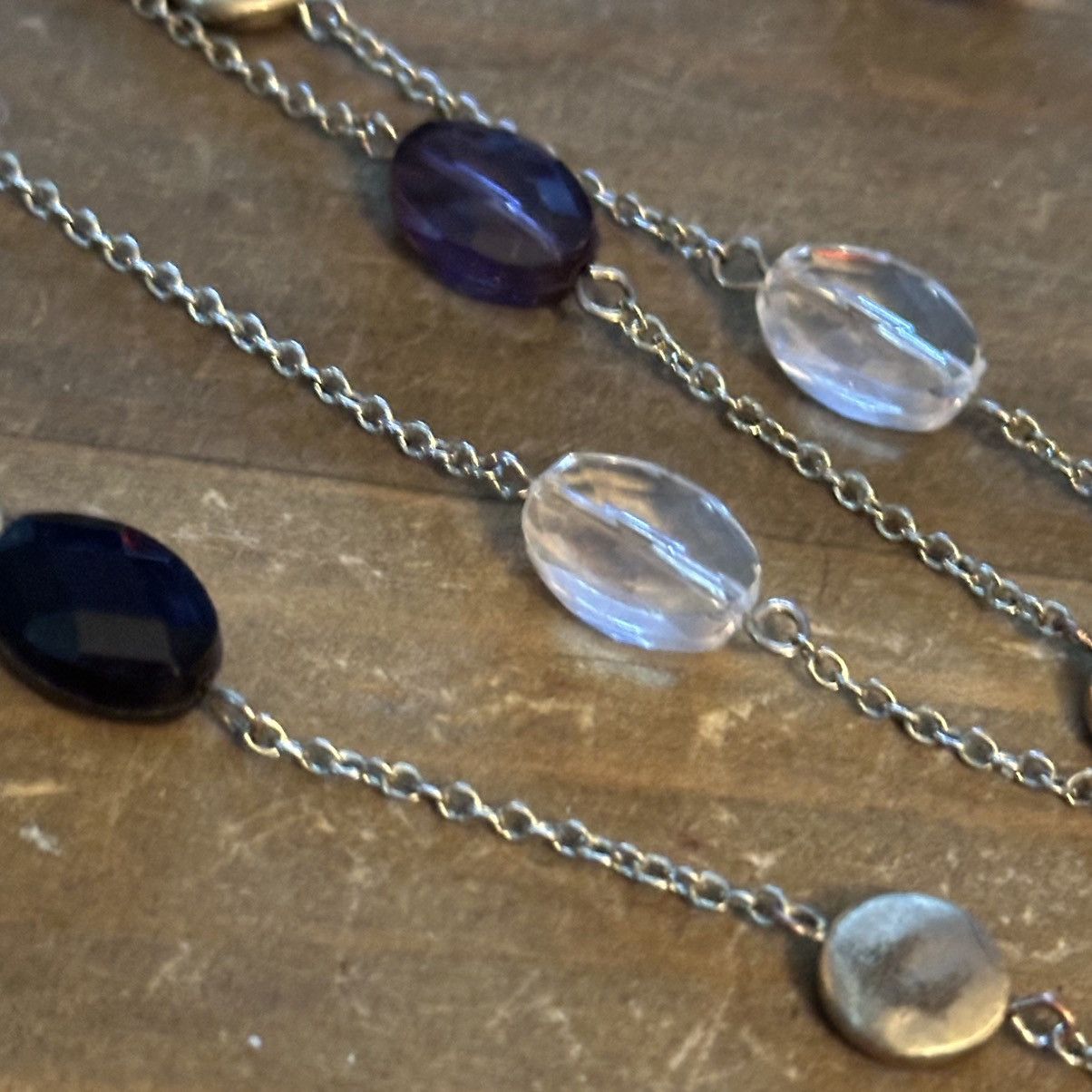 Other Long bead and disc chain necklace Size ONE SIZE - 4 Thumbnail