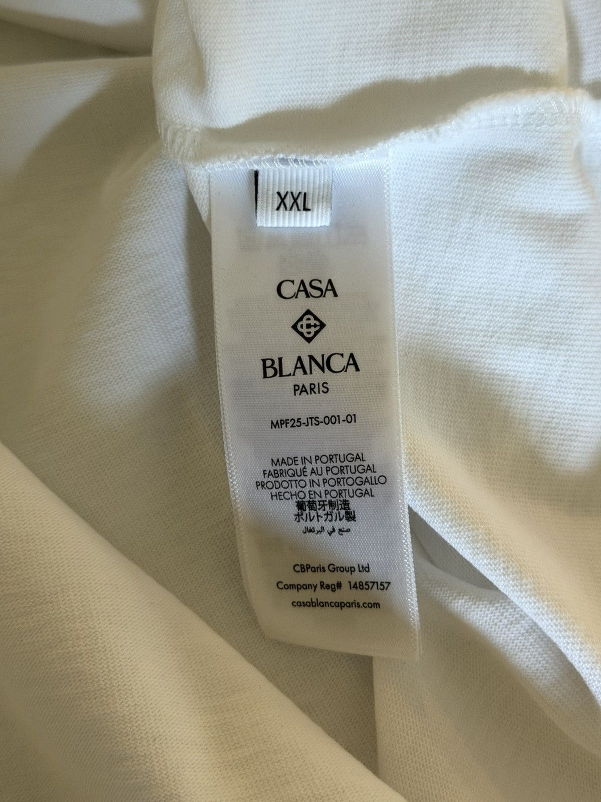 Casablanca Casablanca Tennis Club Icon Tee Size US XXL / EU 58 / 5 - 3 Thumbnail