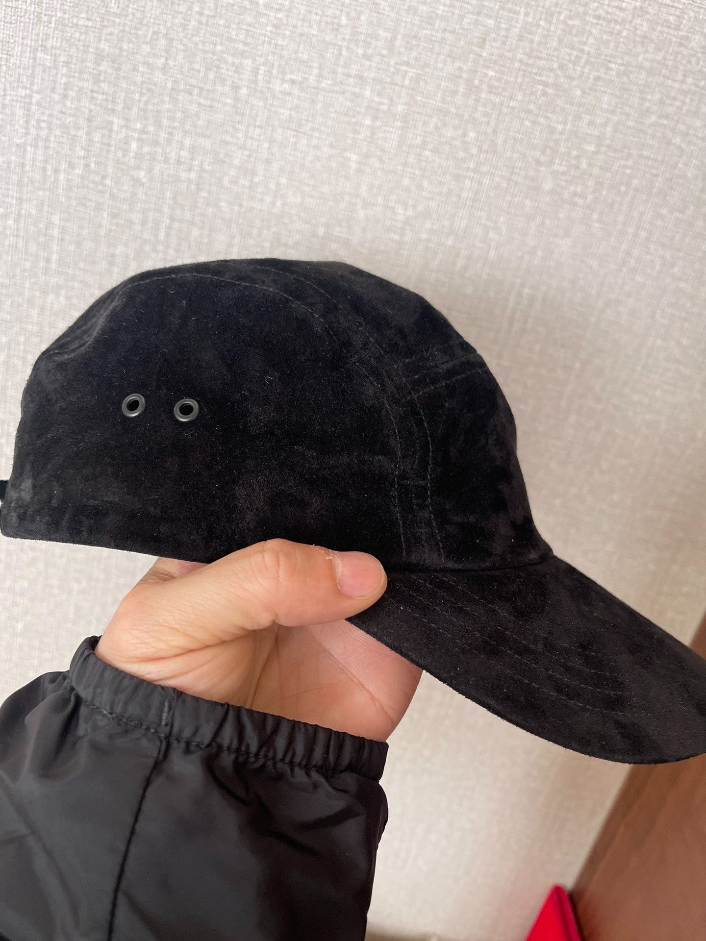 Hender Scheme Hender Suede Hand-Stitched Cap Size ONE SIZE - 3 Thumbnail