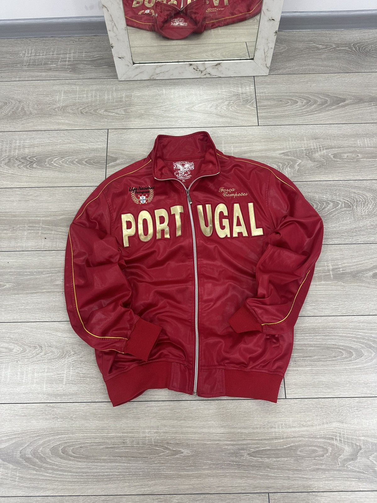 Hysteric Glamour Vintage Y2K Hysteric Glamour Style Portugal Track Jacket Size US XL / EU 56 / 4 - 1 Thumbnail