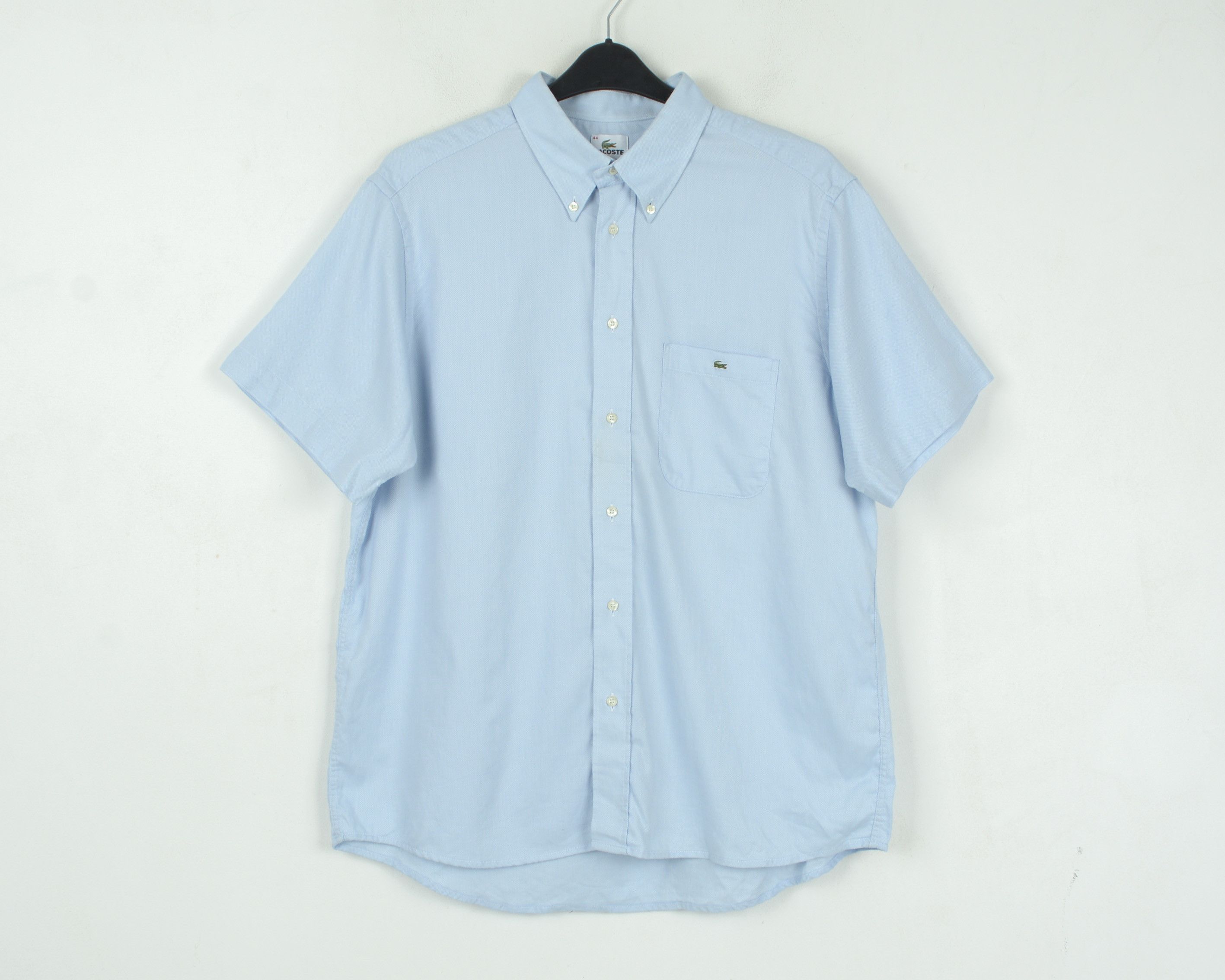 Lacoste × Vintage Devanlay XL Formal Shirt EU 44 Short Sleeve Casual Top Size US XL / EU 56 / 4 - 1 Thumbnail