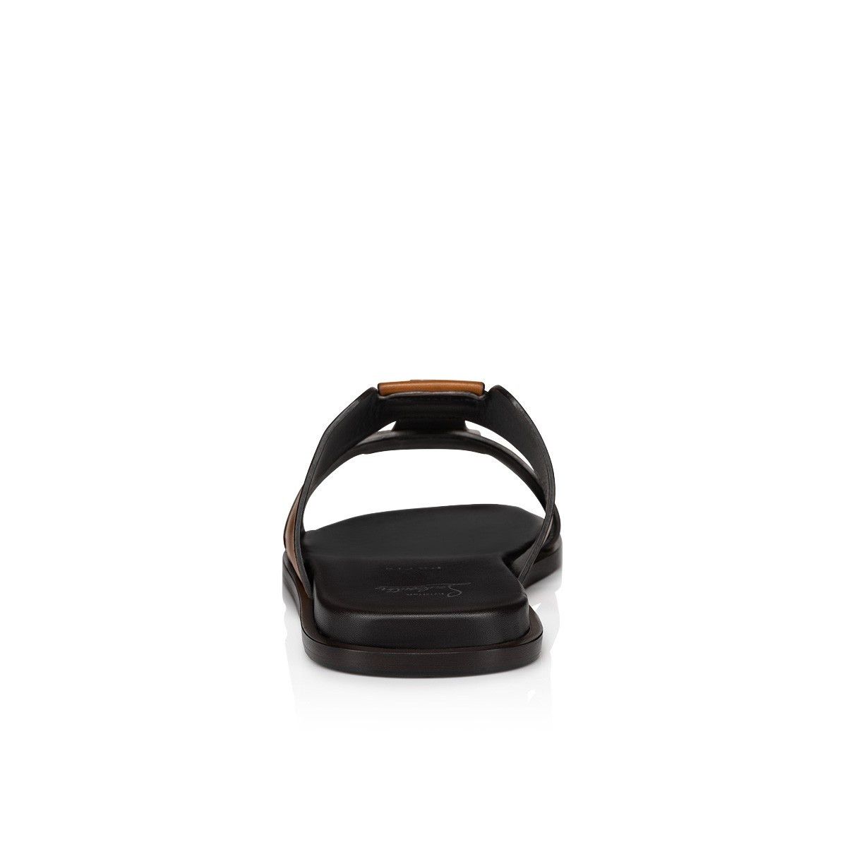Christian Louboutin o1s1wg110125 Loubi Be Sandals in Brown Size US 7 / EU 40 - 4 Thumbnail