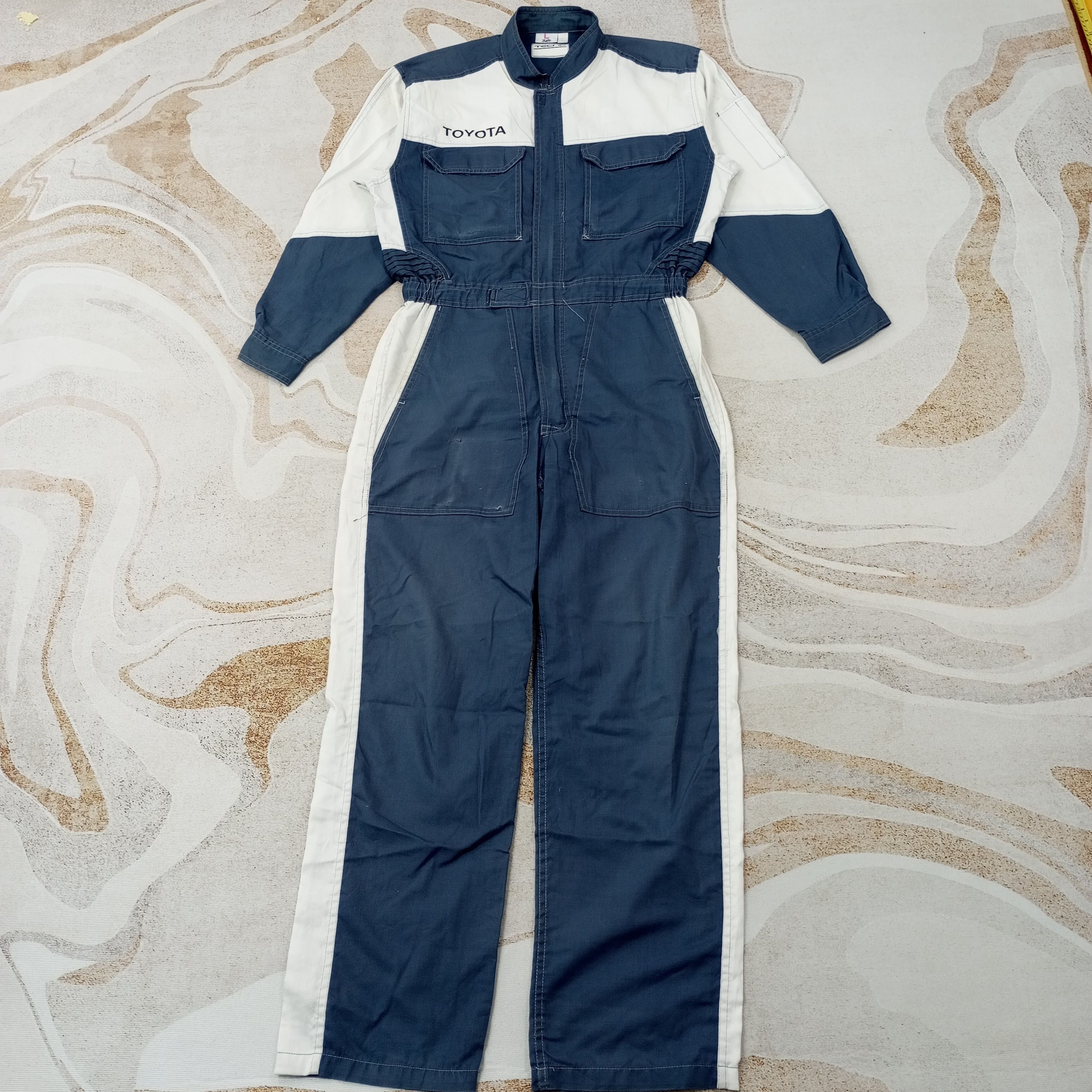 Japanese Brand Toyota Tecno Motorsports Coverall Jacket c232n12 Size US M / EU 48-50 / 2 - 4 Thumbnail