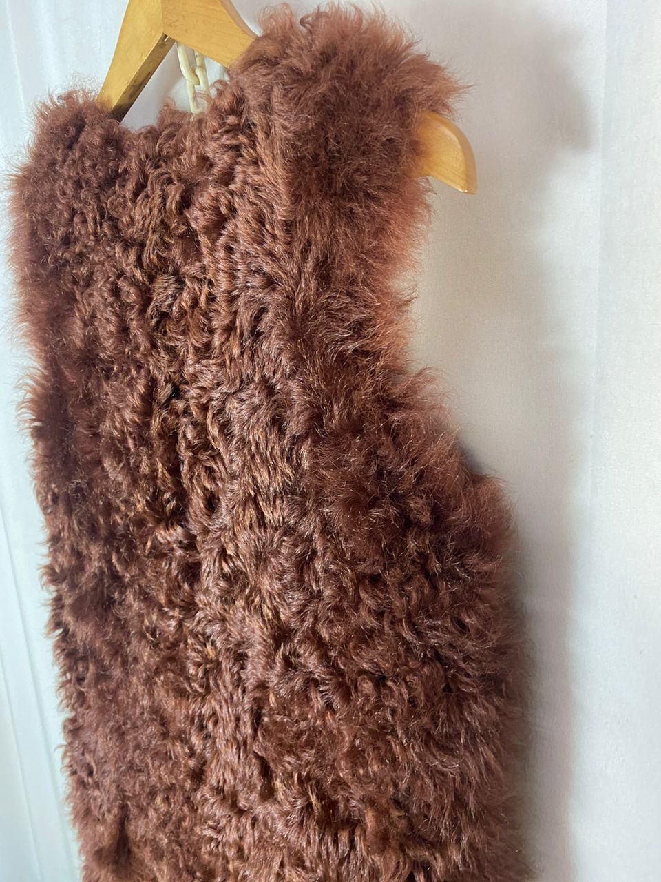 Yves Salomon Unisex🔥Yves salomon fur lamb leather sleeveless jacket Size S / US 4 / IT 40 - 10 Thumbnail