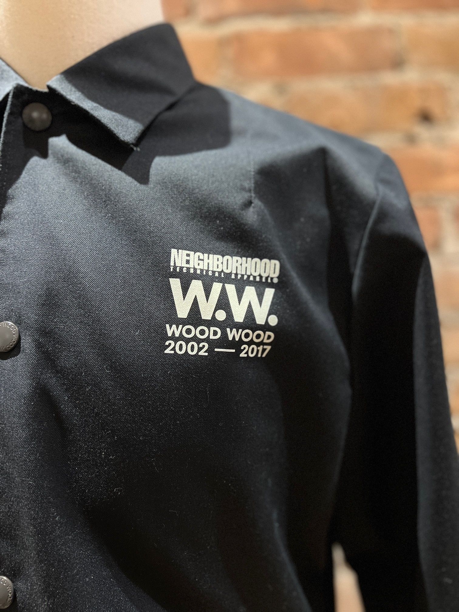 Neighborhood NEIGHBORHOOD × WOOD WOOD “No.1” Coach Jacket Size US M / EU 48-50 / 2 - 4 Thumbnail