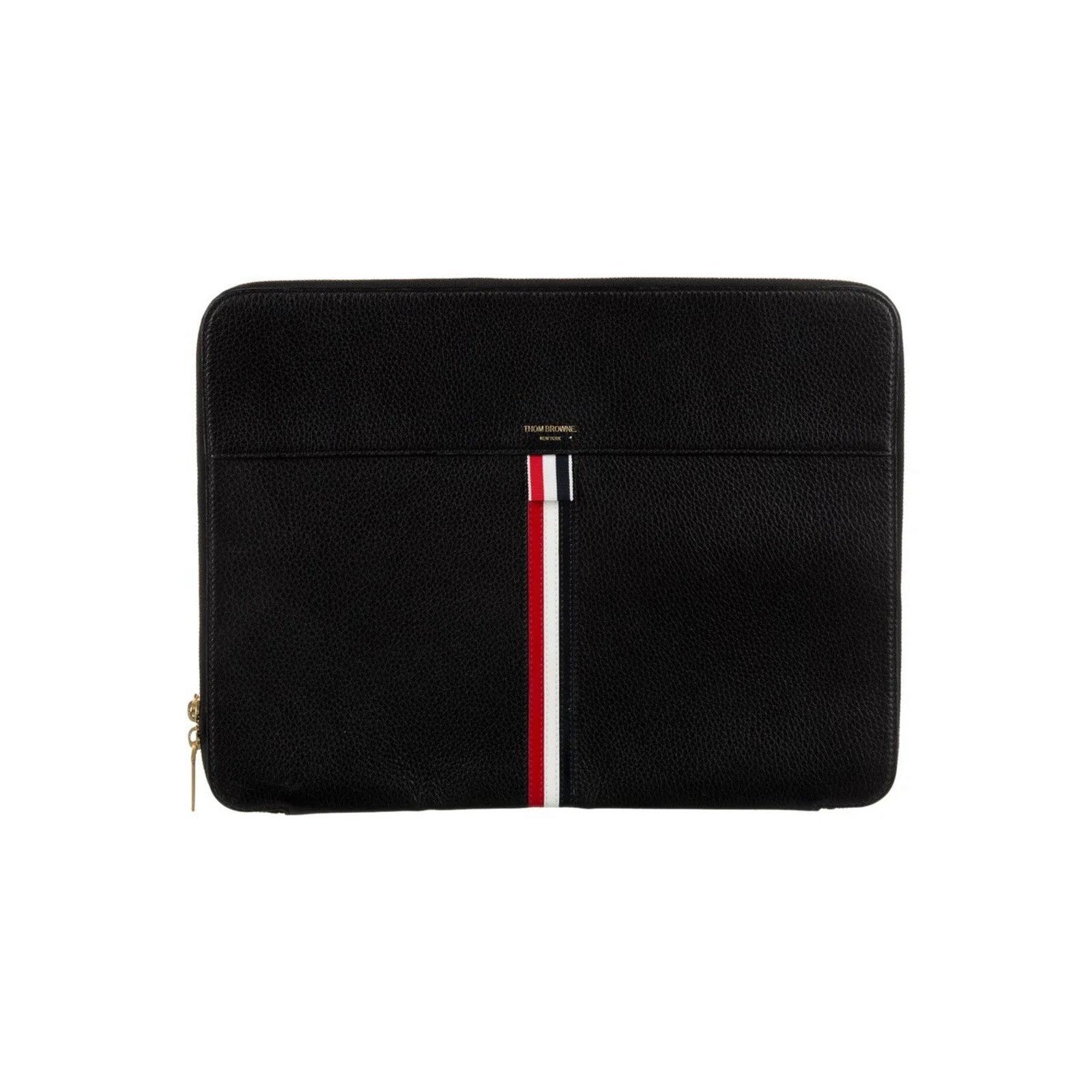 Thom Browne NWT Thom Browne $1500 Leather Portfolio Laptop Case, Italy Size ONE SIZE - 1 Thumbnail