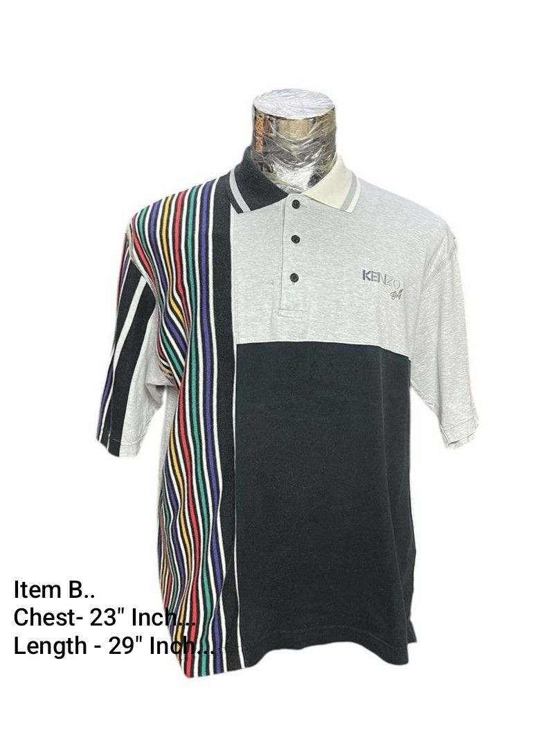 Kenzo 4 Pieces of Kenzo Polo T-Shirt Size US XL / EU 56 / 4 - 4 Thumbnail