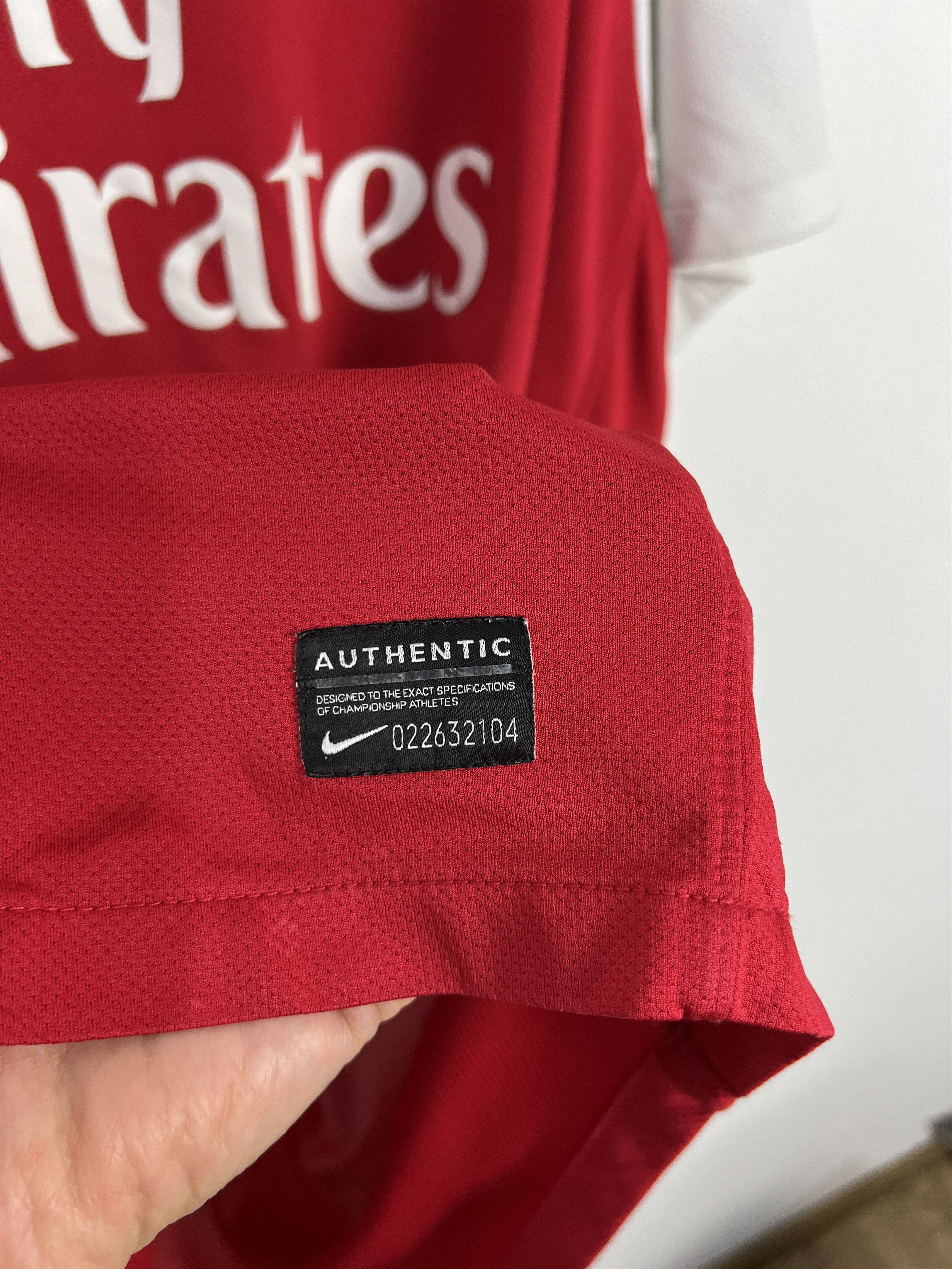 Nike Arsenal Home football shirt 2011 Soccer Nike Gunners 3XL Size US XXL / EU 58 / 5 - 8 Thumbnail
