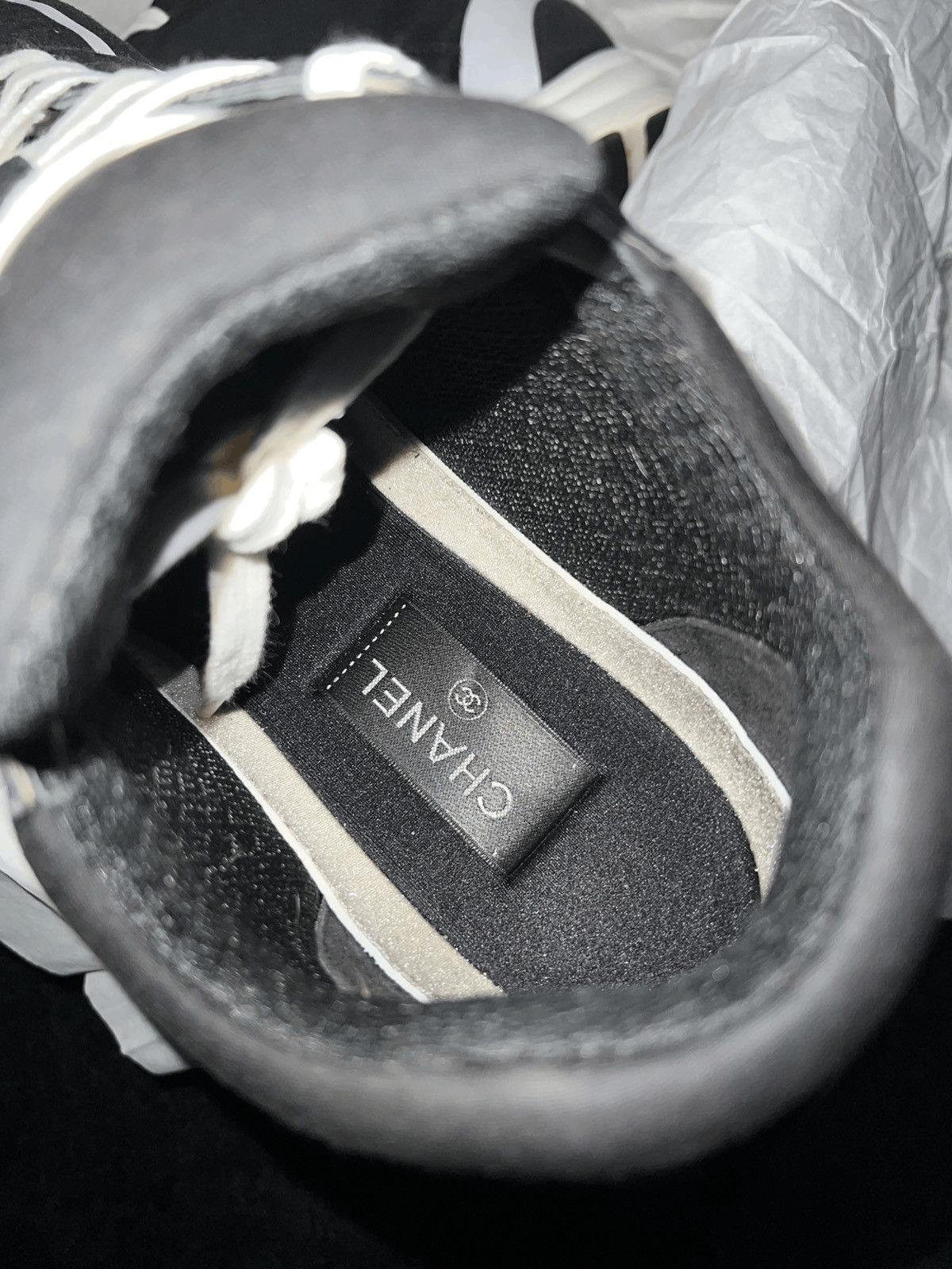 Chanel Chanel CC Trainer “BlackWhite” Size US 11 / EU 44 - 12 Thumbnail