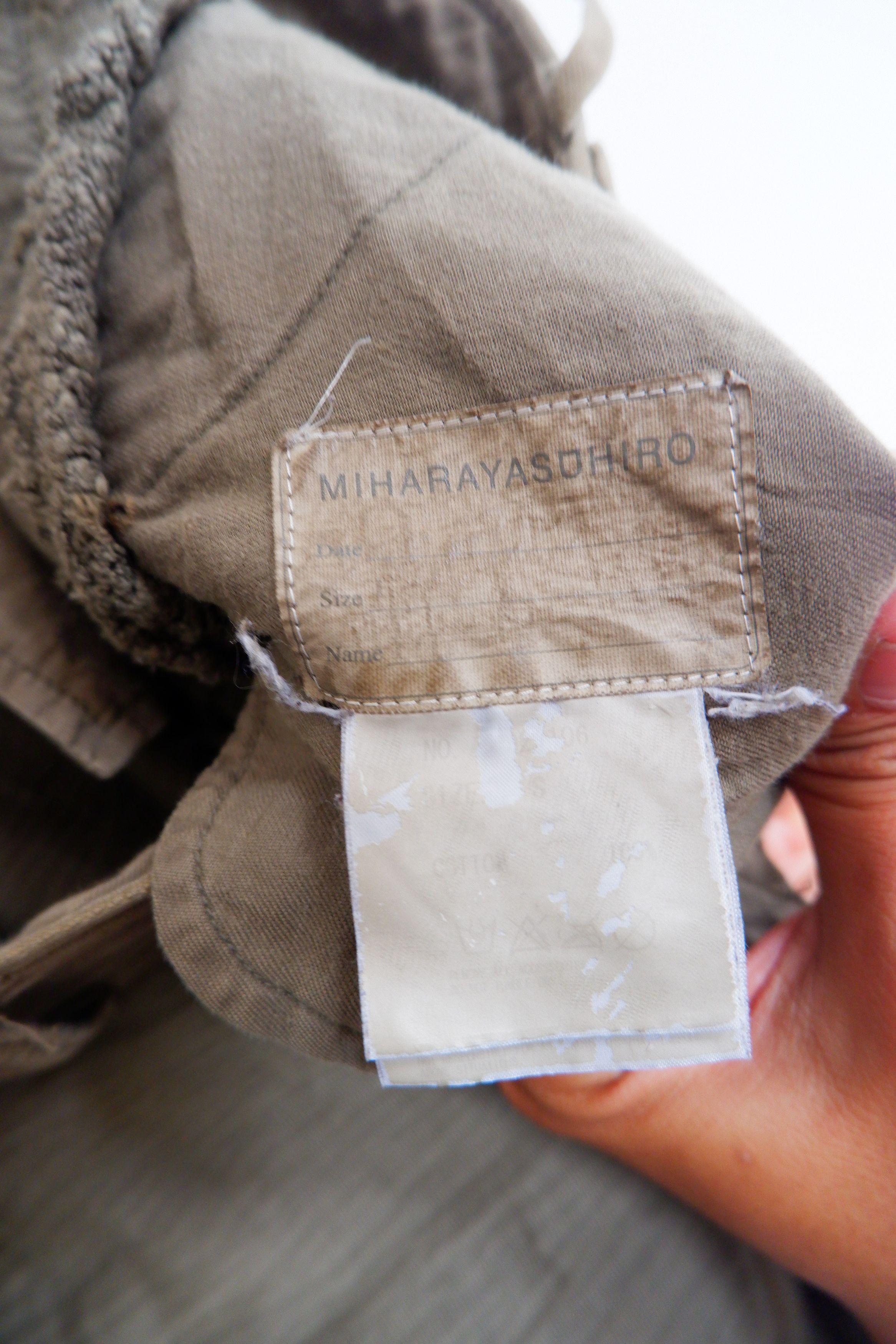 Maison MIHARA YASUHIRO Vintage Miharayasuhiro Reconstructed Cargo Shorts Size US 30 / EU 46 - 8 Thumbnail