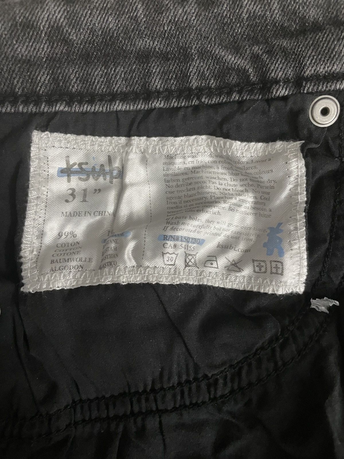 Ksubi Ksubi Van Winkle Skribed Size US 31 - 5 Thumbnail