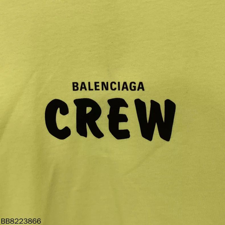 Balenciaga Balenciaga CREW Letter Short Sleeve 2502-Nextarrow Size US XL / EU 56 / 4 - 5 Thumbnail
