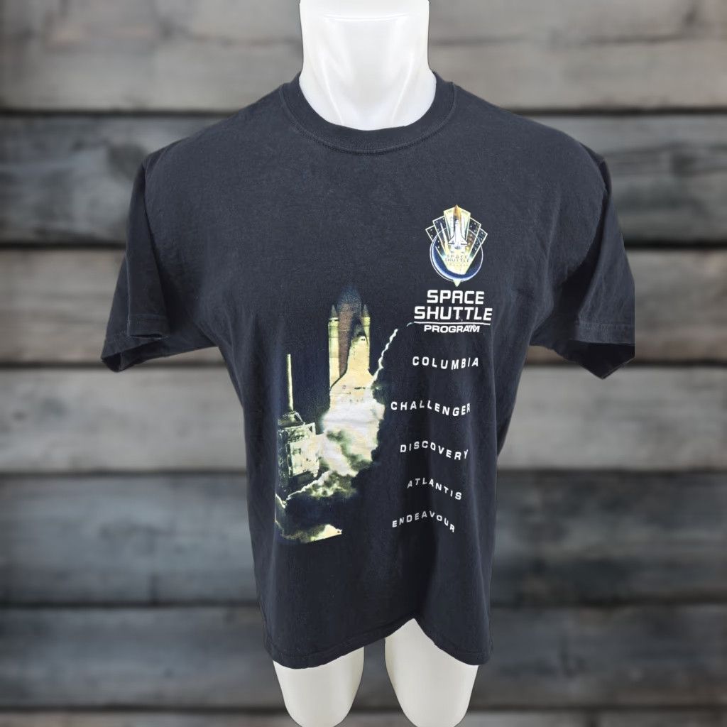NASA NASA All Missions T Shirt Mens Large Black Size US L / EU 52-54 / 3 - 1 Thumbnail