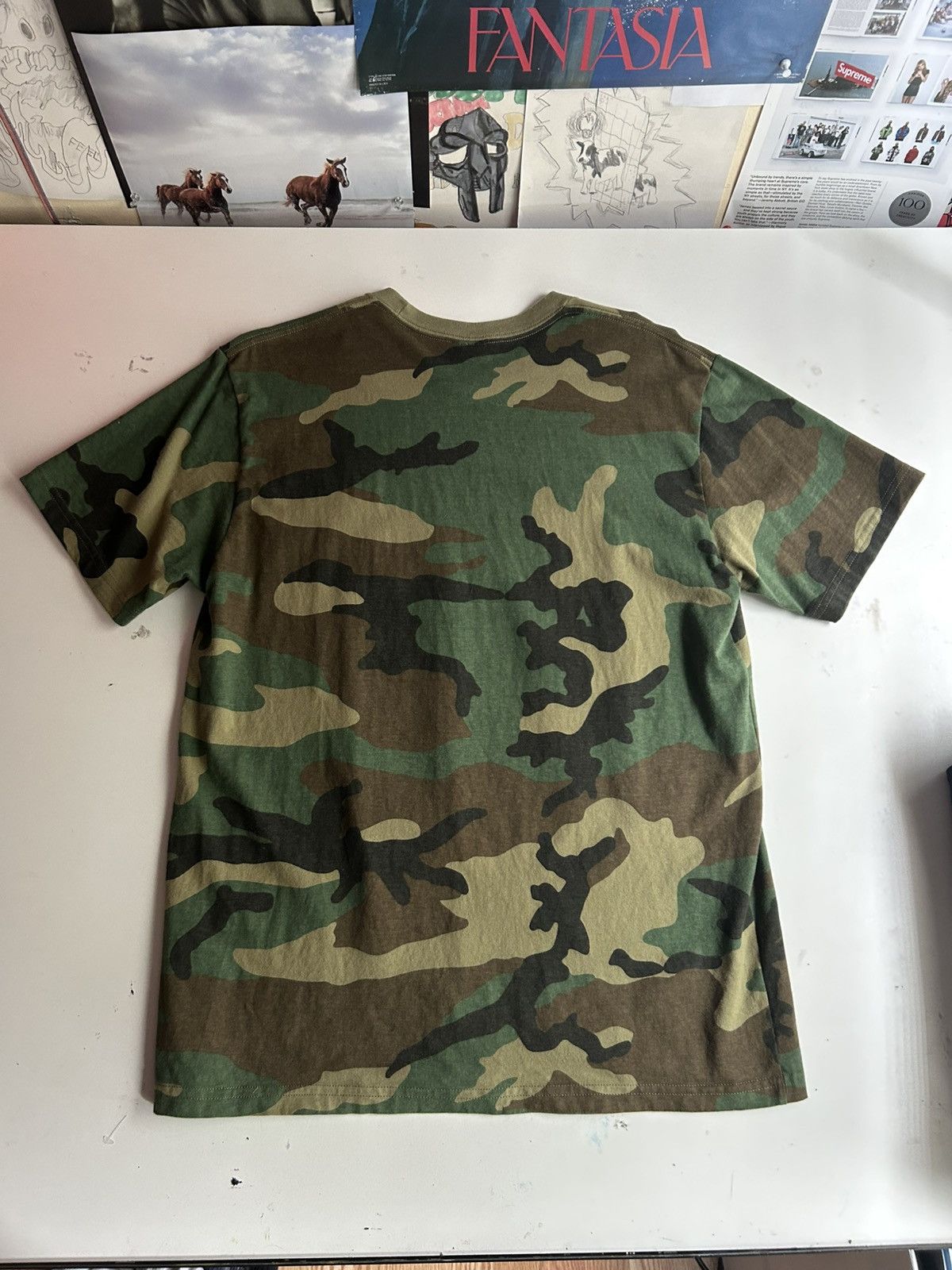 Supreme Supreme playboy Carti photo camo tee Size US M / EU 48-50 / 2 - 5 Thumbnail