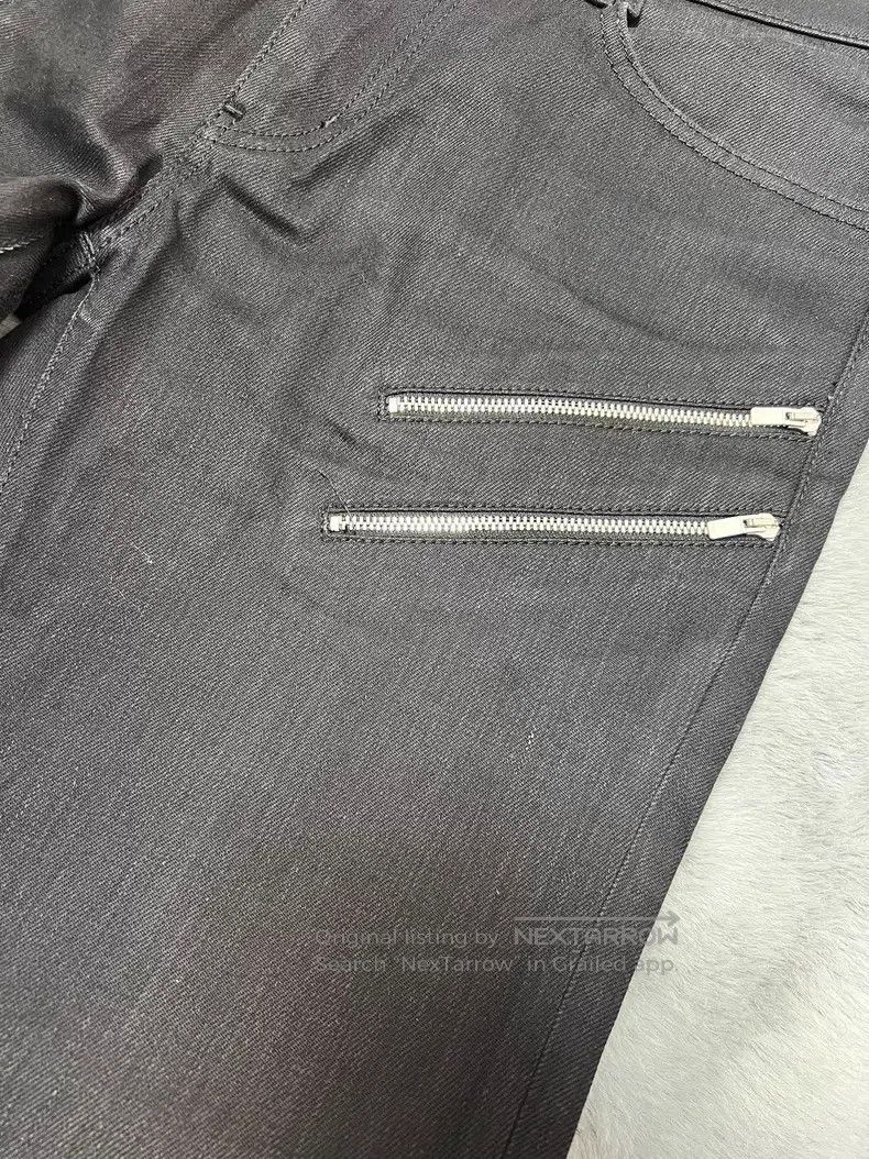 Saint Laurent Paris Saint Laurent Paris Black Five Zipper Basic Denim Pants Size US 31 - 5 Thumbnail