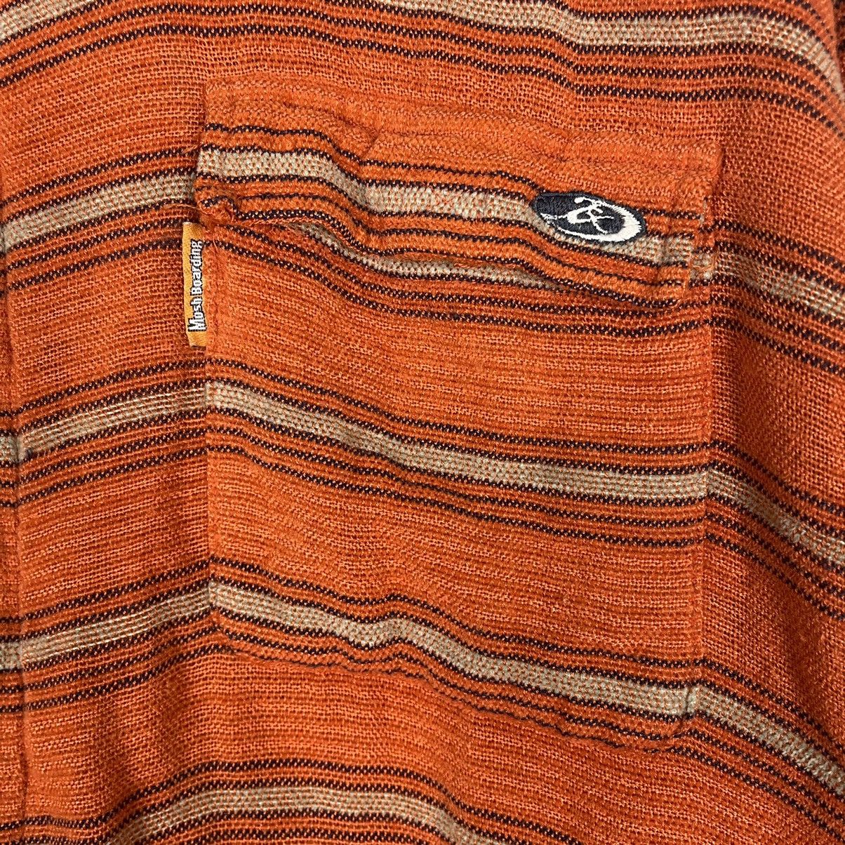 Japanese Brand Mosh Boarding Small Logo Stripe Design Zipper Sweater Size US L / EU 52-54 / 3 - 7 Thumbnail