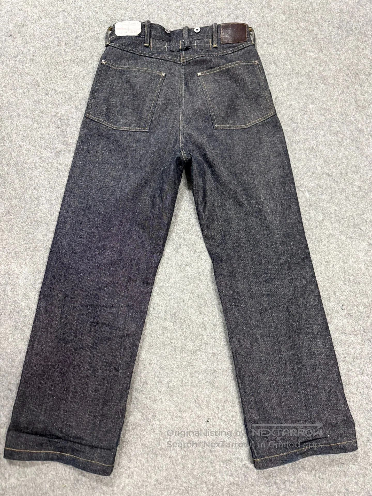 Taiga Takahashi T.T Taiga Takahashi 704 Raw Denim Jeans. Size US 30 / EU 46 - 2 Thumbnail