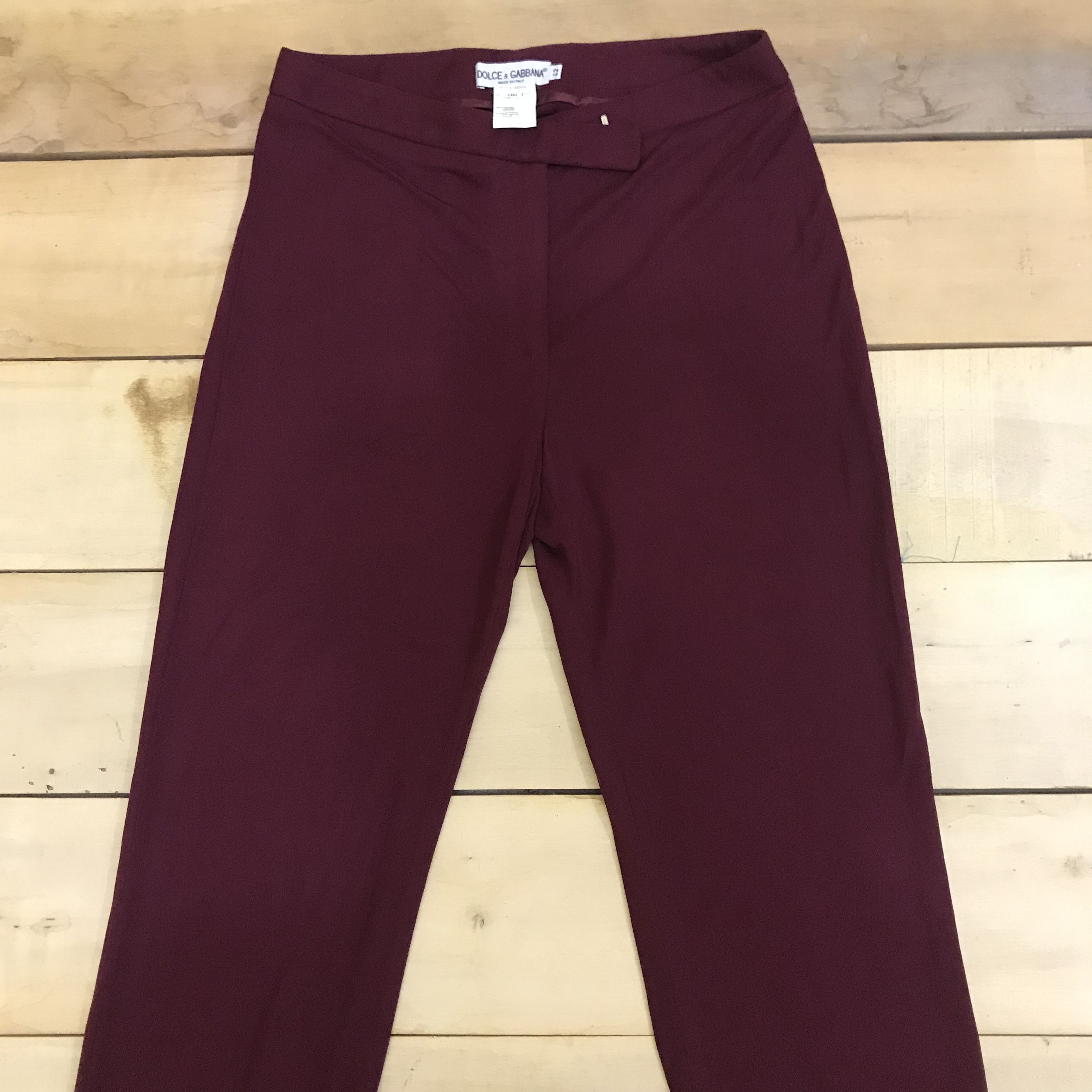 Dolce & Gabbana X121 DOLCE & GABBANA FLARED PANTS Size 42" / US 20 - 3 Thumbnail