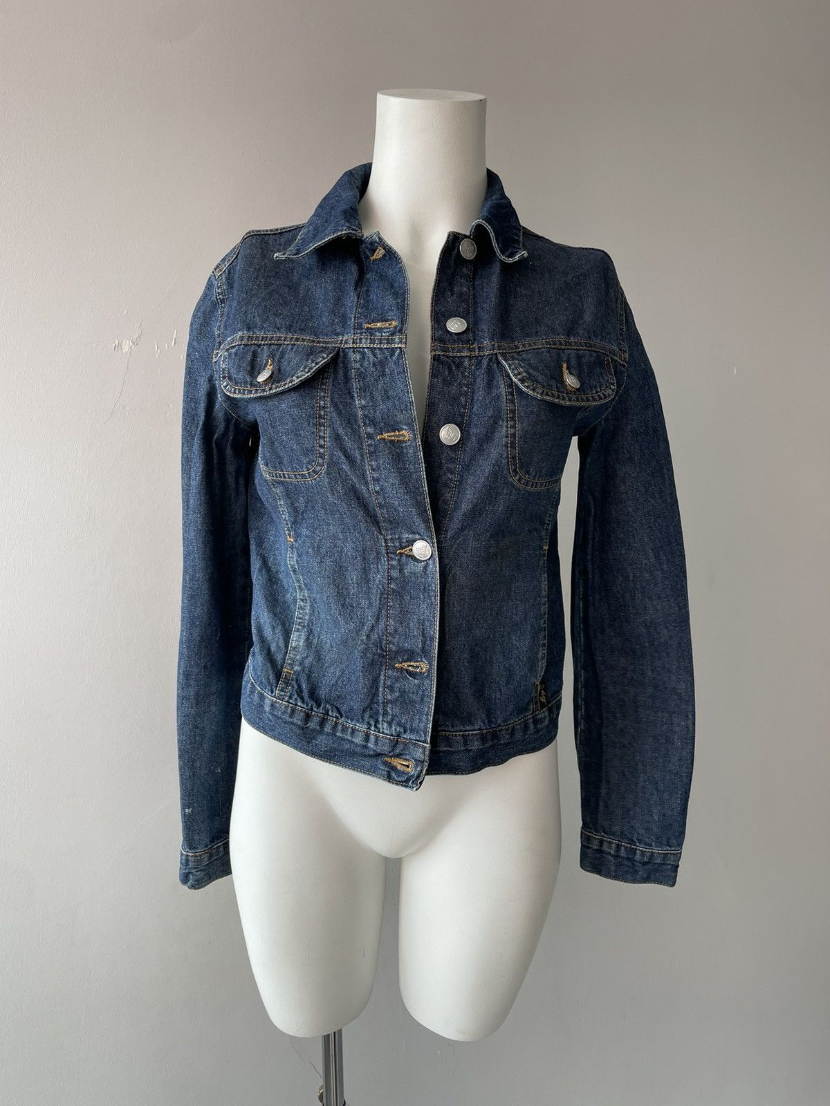 Vintage y2k mng denim jacket Size M / US 6-8 / IT 42-44 - 16 Thumbnail