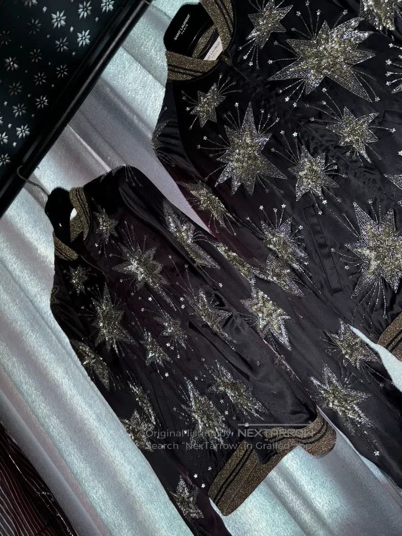 Saint Laurent Paris Saint Laurent Paris Black Firework Jacket Size US M / EU 48-50 / 2 - 4 Thumbnail