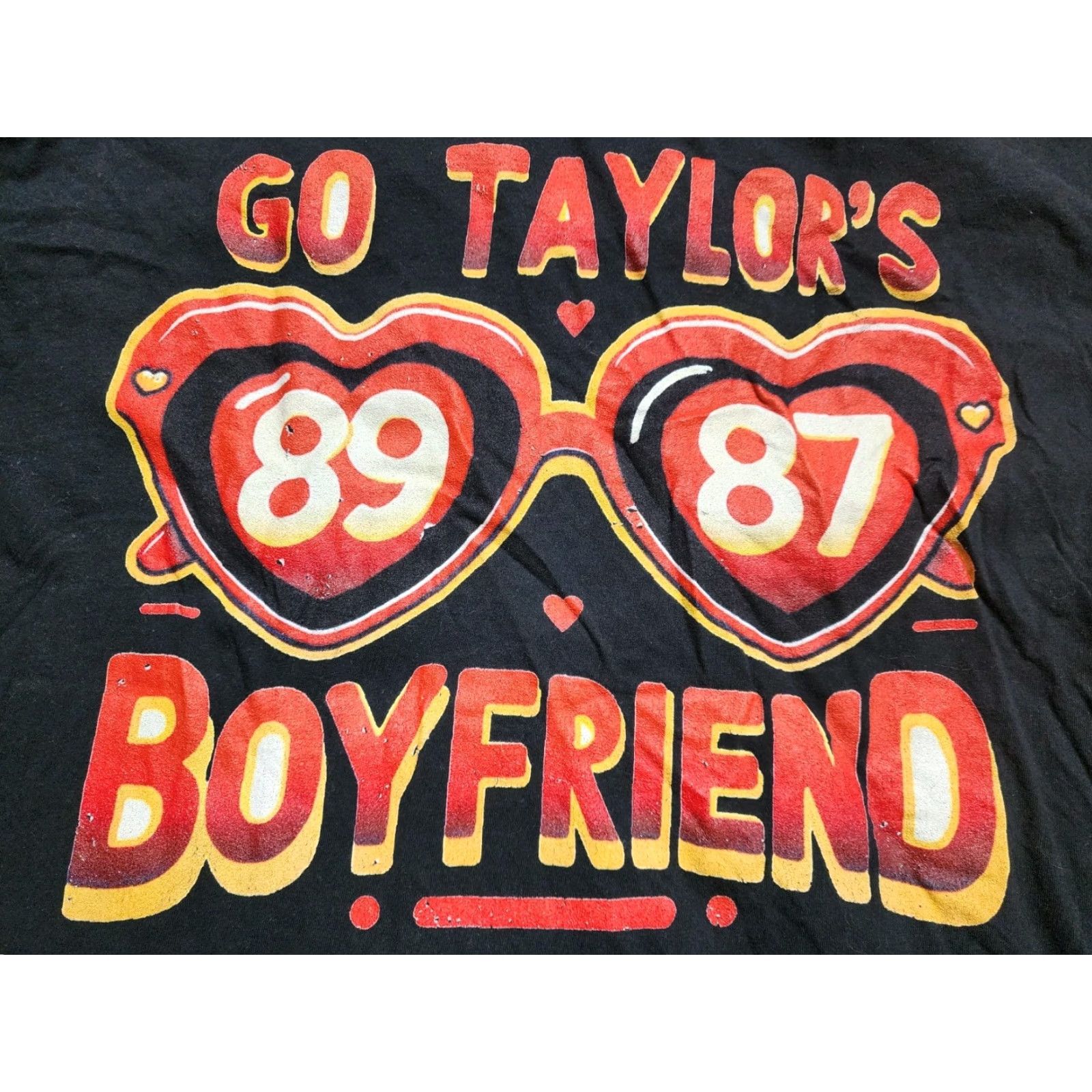 Vintage Taylor’s Go Boyfriend Shirt Adult 3XL Funny Football Size XXL / US 16-18 / IT 52-54 - 2 Thumbnail