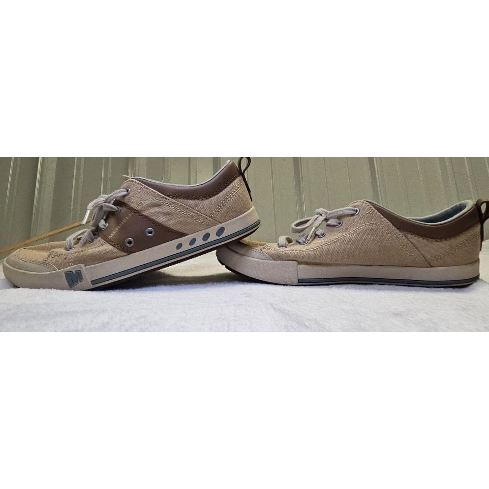 Merrell VINTAGE Merrell Womens 10 Beet Red J55484 Tan Comfort Walking Sneakers Size US 10 / IT 40 - 7 Thumbnail