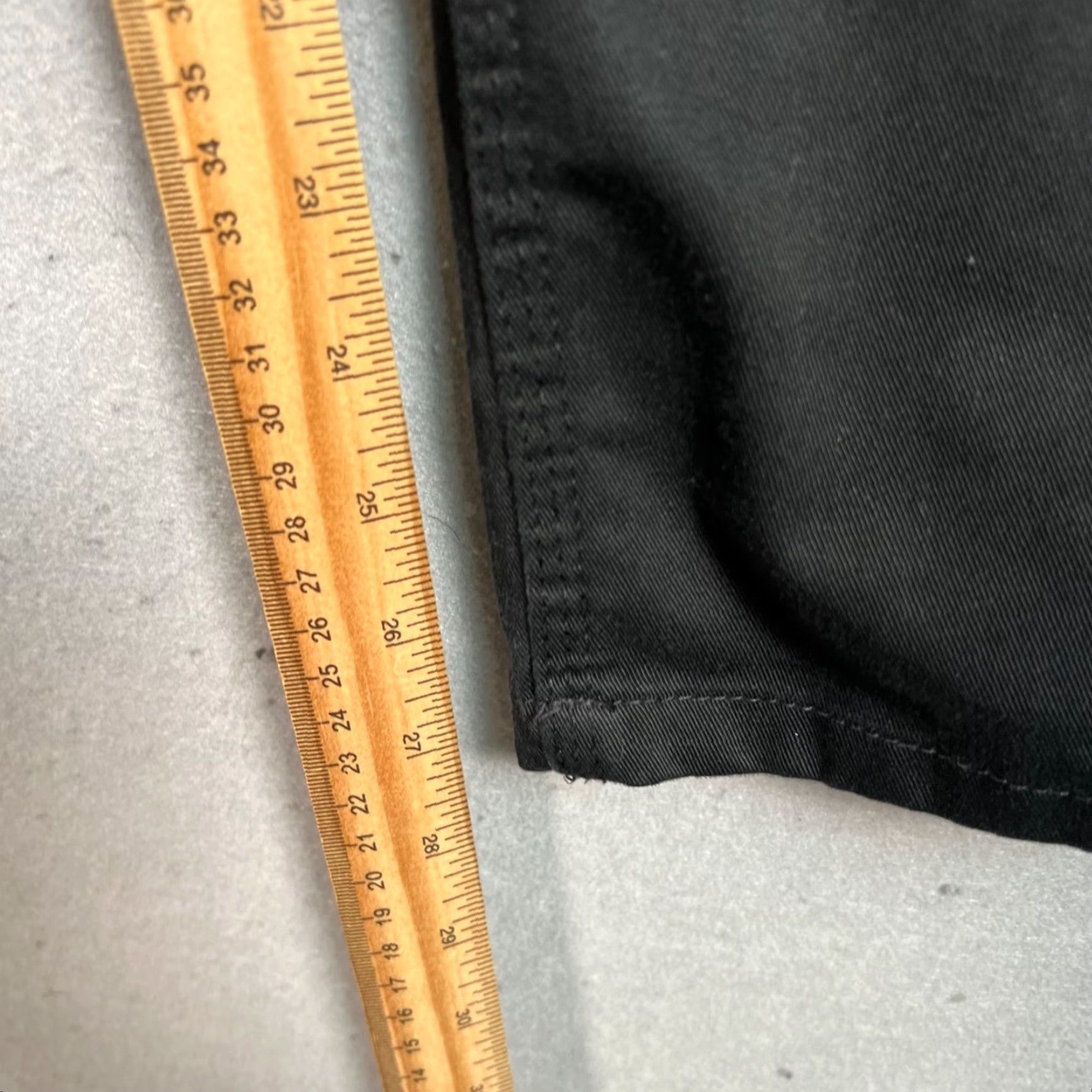 Huf Huf Mens Size 30 Black 3D Fit Chino Pants Cotton Blend Size US 30 / EU 46 - 7 Thumbnail