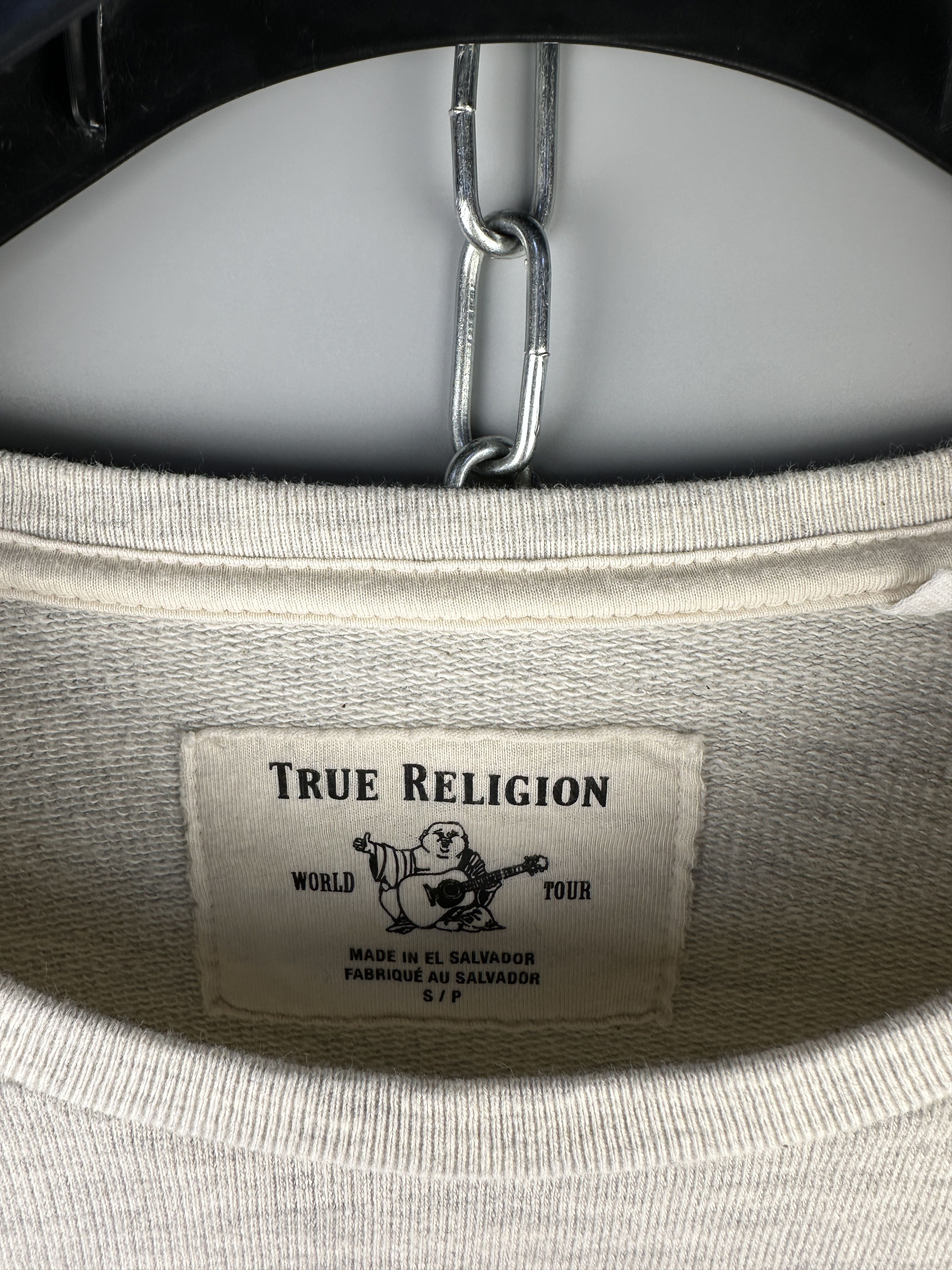 Designer × True Religion True Religion Womens Basic Big Logo Sweatshirt Size S / US 4 / IT 40 - 11 Thumbnail