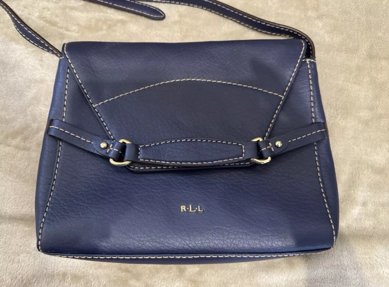 Ralph Lauren Ralph Lauren Navy Blue Shoulder Bag Size ONE SIZE - 1 Thumbnail