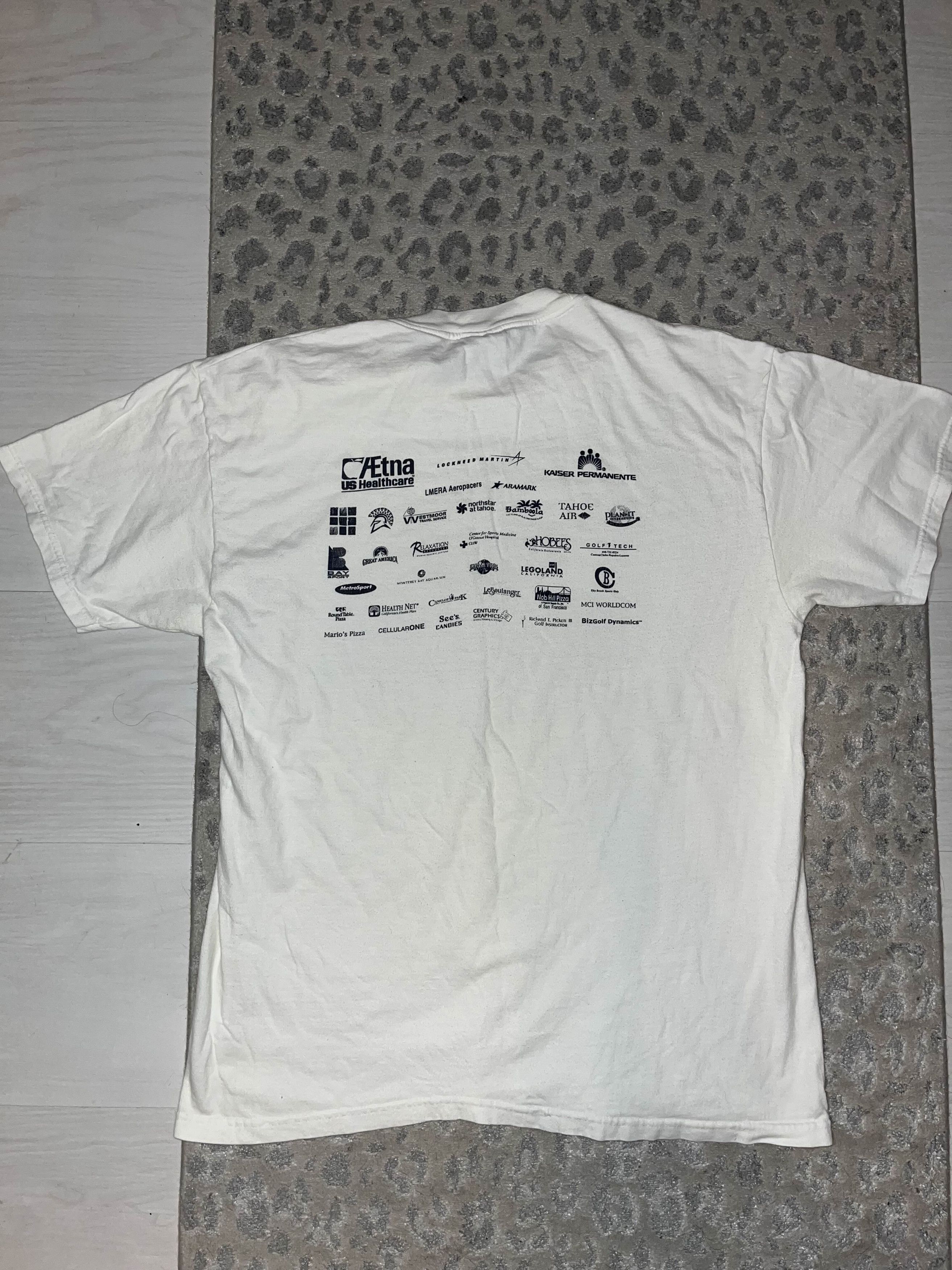 Vintage Vintage 90s Fall Run 5k Fun Run Tee Size US L / EU 52-54 / 3 - 4 Thumbnail
