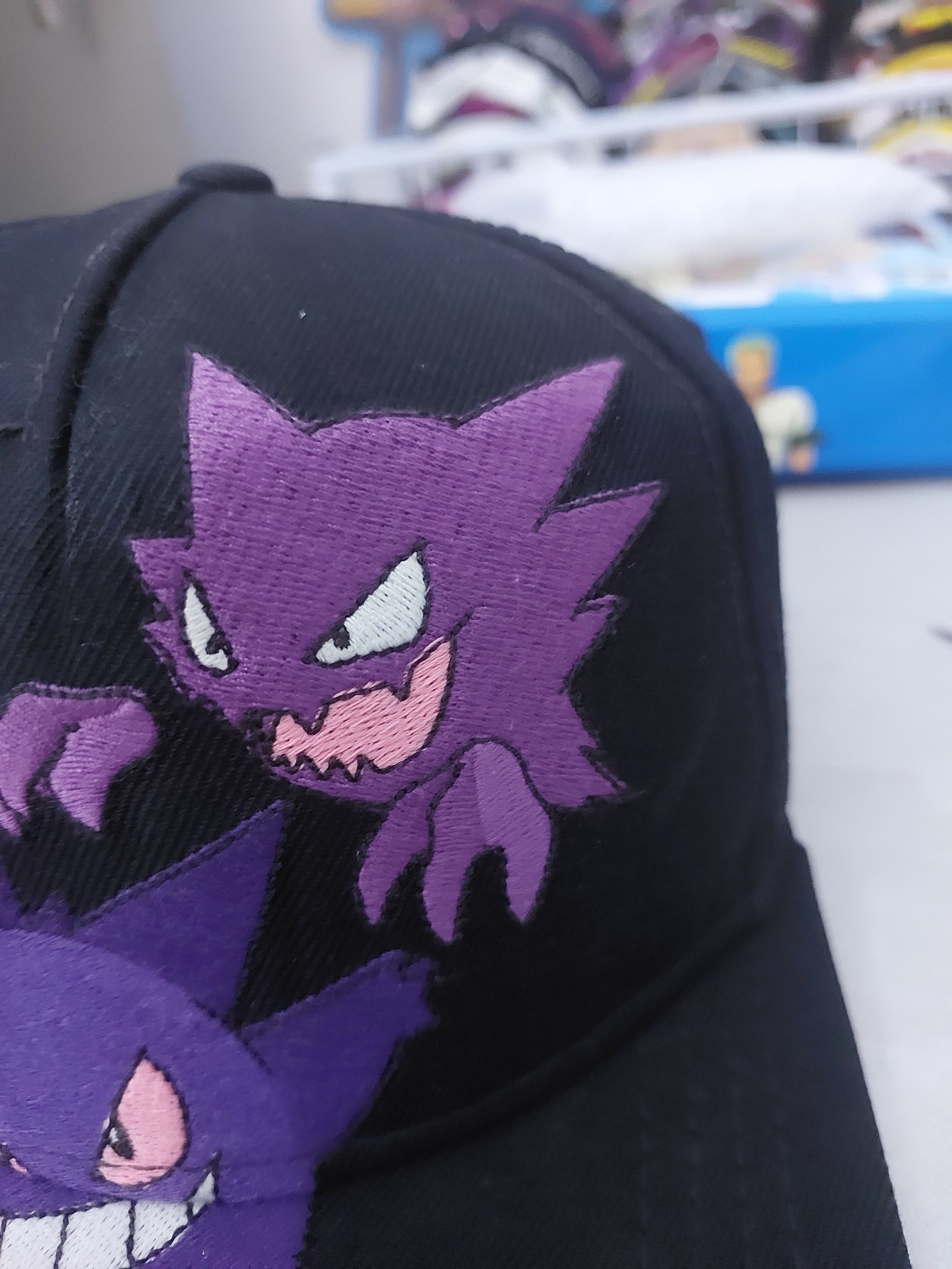 Anime × Nintendo × Pokemon GENGAR POKEMON SNAPBACK CAP Size ONE SIZE - 3 Thumbnail