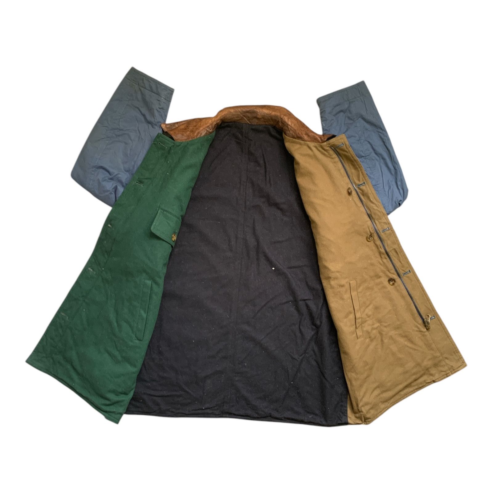 Designer × Vintage Rare Design Vintage Faconnable Riri Zipper Coat Size US L / EU 52-54 / 3 - 5 Thumbnail