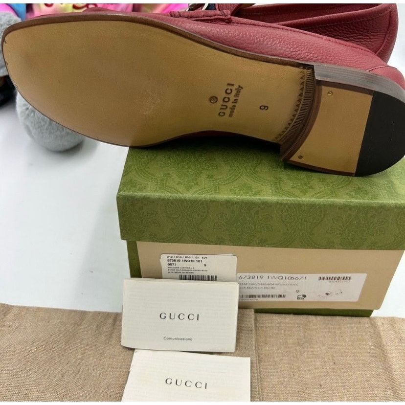 Gucci Men's Gucci horse bit web striped loafer size 9 Size US 9.5 / EU 42-43 - 8 Thumbnail