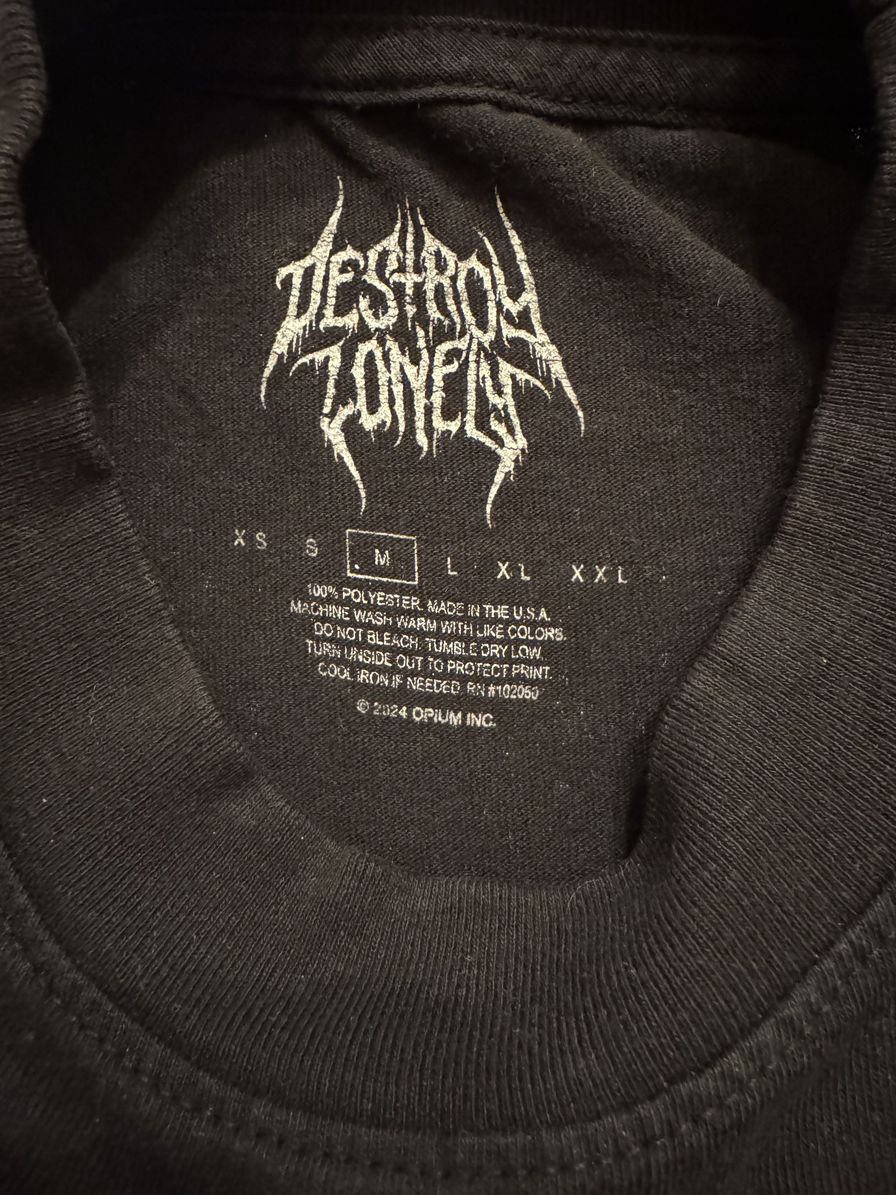 Destroy Lonely Destroy Lonely bby$ bling tee Size US M / EU 48-50 / 2 - 3 Thumbnail