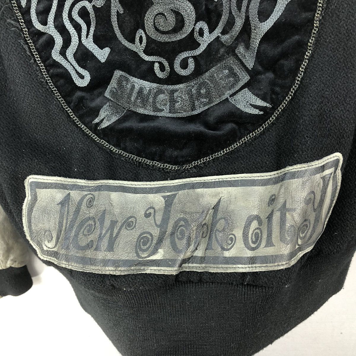 Schott Vintage Schott Cowhide Sleeve With Patches Biker Jacket Size US S / EU 44-46 / 1 - 16 Thumbnail