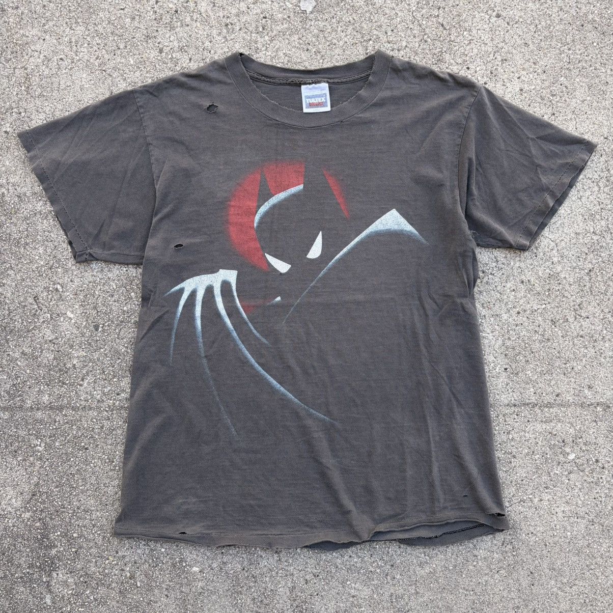 Vintage 1992 Batman Animated Series Faded Thrashed Rare Tee Size L Size US L / EU 52-54 / 3 - 1 Thumbnail