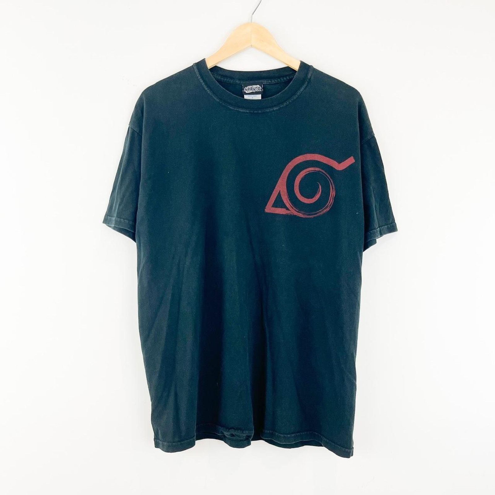 Vintage Vintage 90s Naruto Graphic Tee, Pre-Shrunk Black Mens Large Size US L / EU 52-54 / 3 - 2 Thumbnail