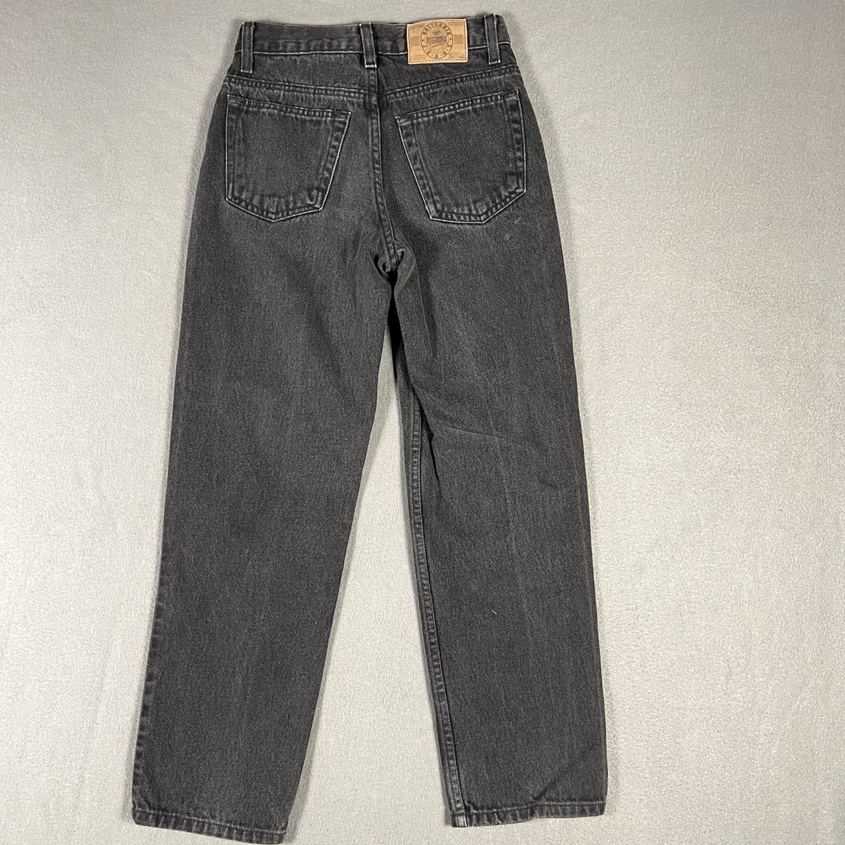 Vintage VINTAGE Brittania Jeans Size 12 Black Denim High Rise Mom Jeans Women 90s VTG Size 34" / US 12 / IT 48 - 3 Thumbnail