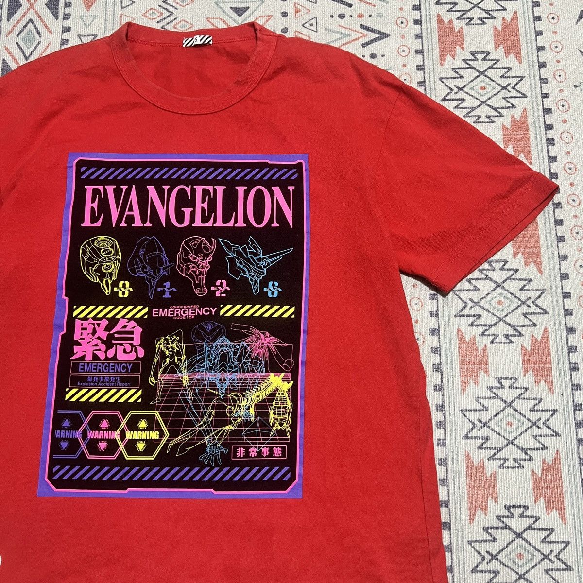 Anime Anime Evangelion Rare Space Ship Details design Size US S / EU 44-46 / 1 - 3 Thumbnail