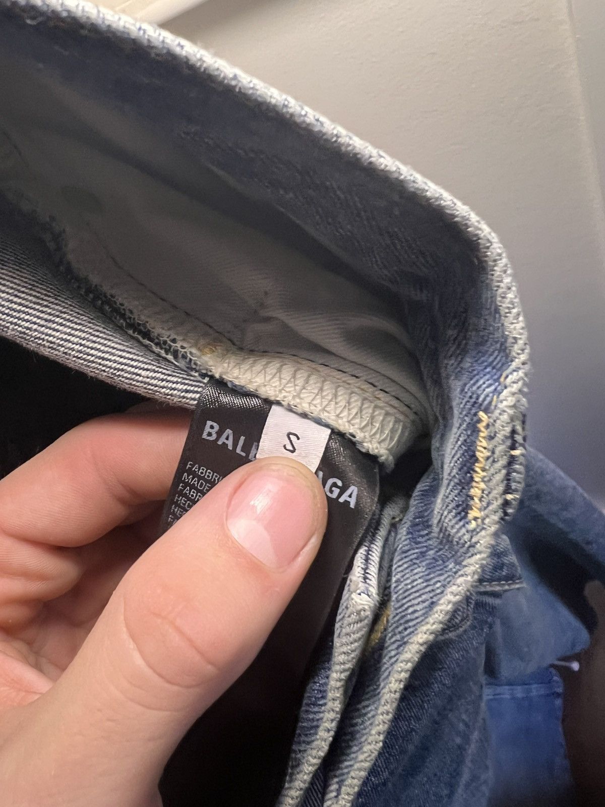 Balenciaga Balenciaga lost tape flared bootcut jeans Size US 34 / EU 50 - 4 Thumbnail