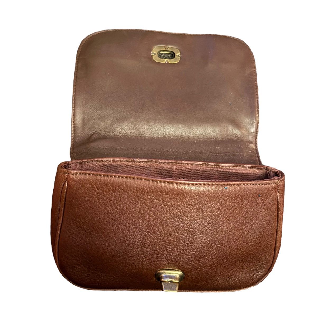 Nine West Nine West small brown leather crossbody/handbag Size ONE SIZE - 5 Thumbnail