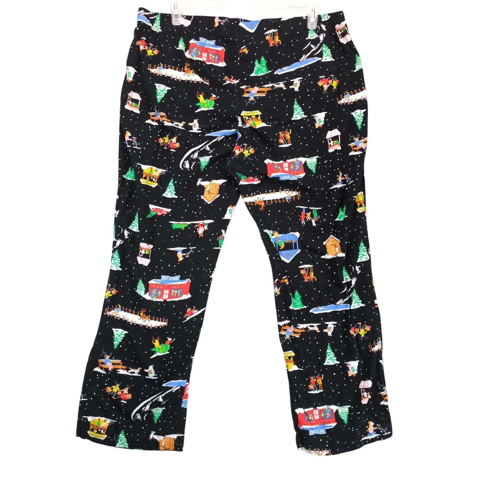 Old Navy Old Navy Winter I Love Snow Cotton Flannel Lounge Pants XL Size 38" / US 16 / IT 52 - 2 Thumbnail