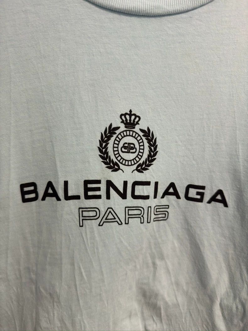 Balenciaga Balenciaga Crown wheat ear short sleeve 2501-Nextarrow Size US S / EU 44-46 / 1 - 2 Thumbnail
