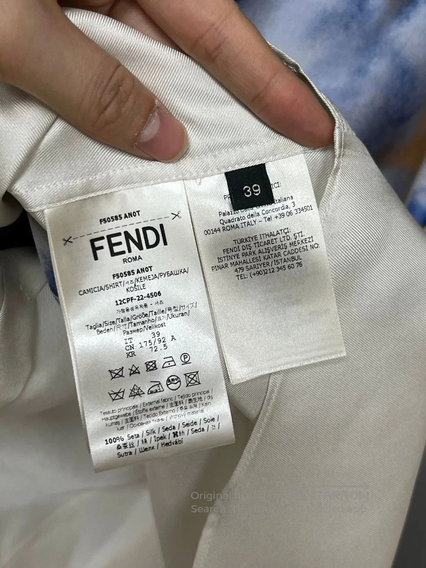 Fendi fendi gradient long sleeve shirt. Size US M / EU 48-50 / 2 - 4 Thumbnail
