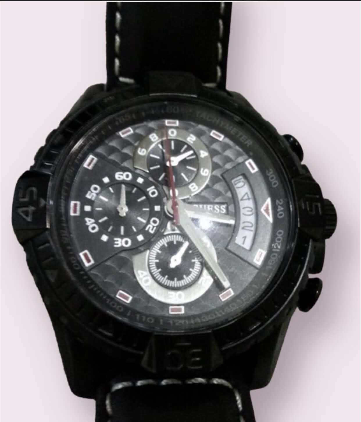 Guess Guess Men’s W18547G1 Activator Chronograph Watch Size 44 - 3 Thumbnail